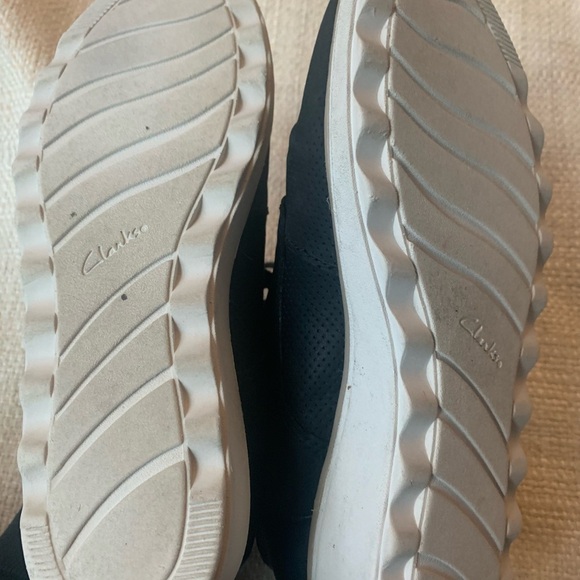 Clarks Collection Women's Wedge Shoes Size 8 Black - Picture 8 of 9